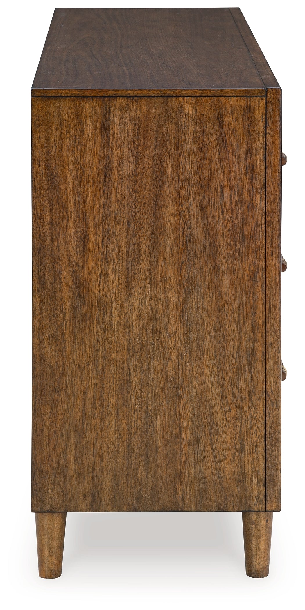 Lyncott Queen Upholstered Bed with Dresser in Brown from Ashley - Luna Furniture