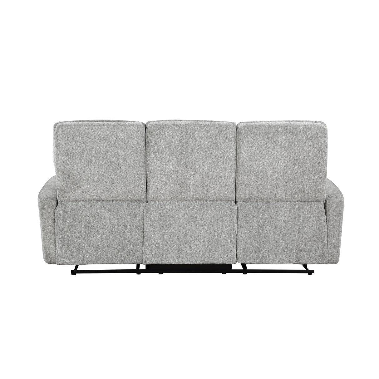 Lyndon Gray Double Reclining Sofa from Homelegance - Luna Furniture