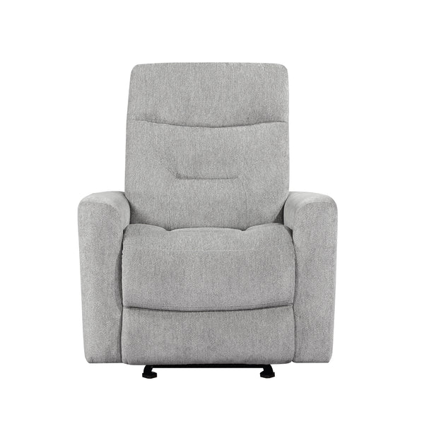 Lyndon Gray Glider Reclining Chair