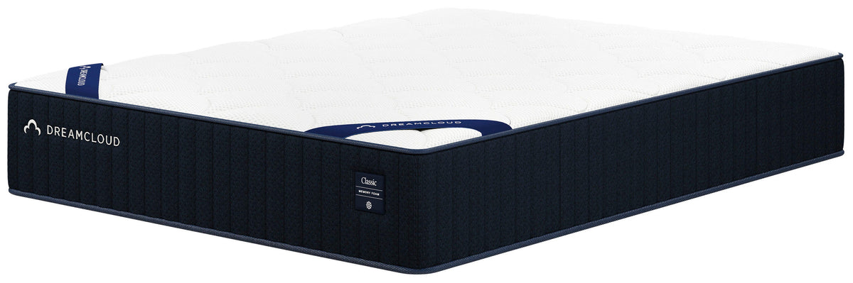 Dreamcloud Classic Memory Foam White Twin Mattress from Ashley - Luna Furniture