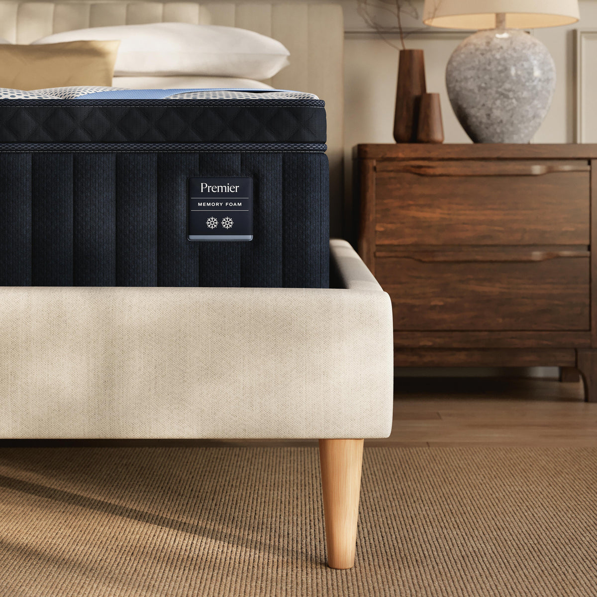 Dreamcloud Premier Memory Foam White Queen Mattress from Ashley - Luna Furniture
