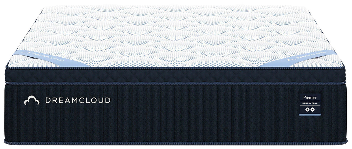 Dreamcloud Premier Memory Foam White Queen Mattress from Ashley - Luna Furniture