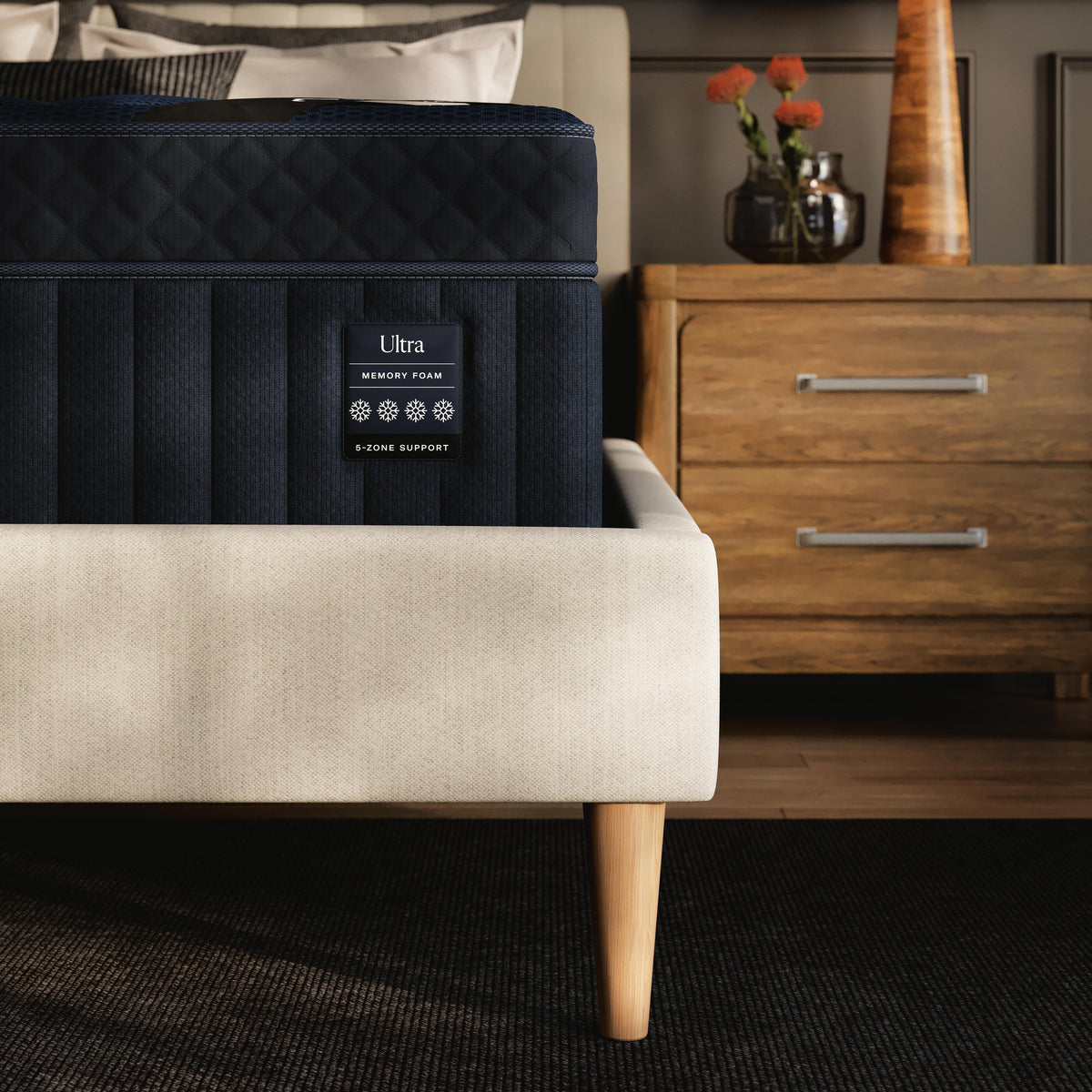 Dreamcloud Ultra Memory Foam White Queen Mattress from Ashley - Luna Furniture