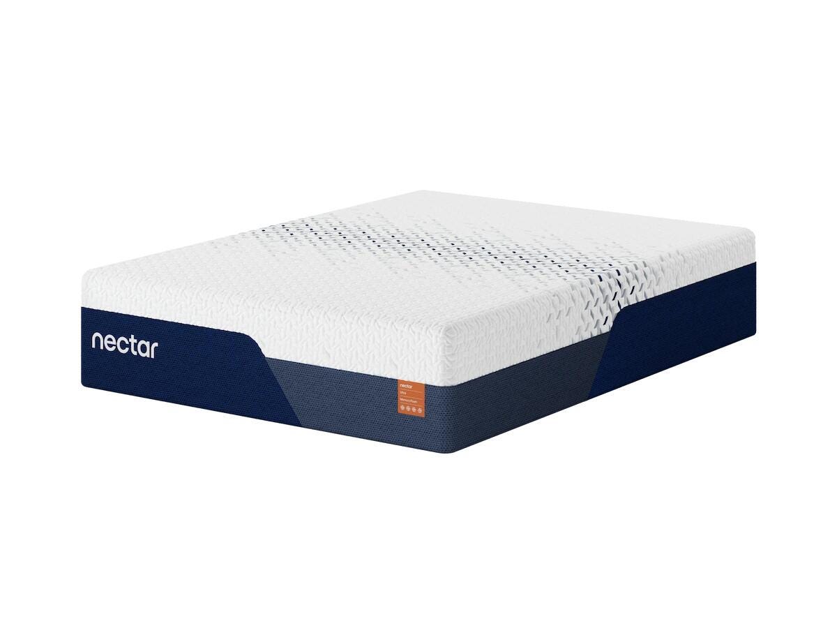 Nectar White Ultra Memory Foam White Full Mattress from Ashley Furniture - Luna Furniture