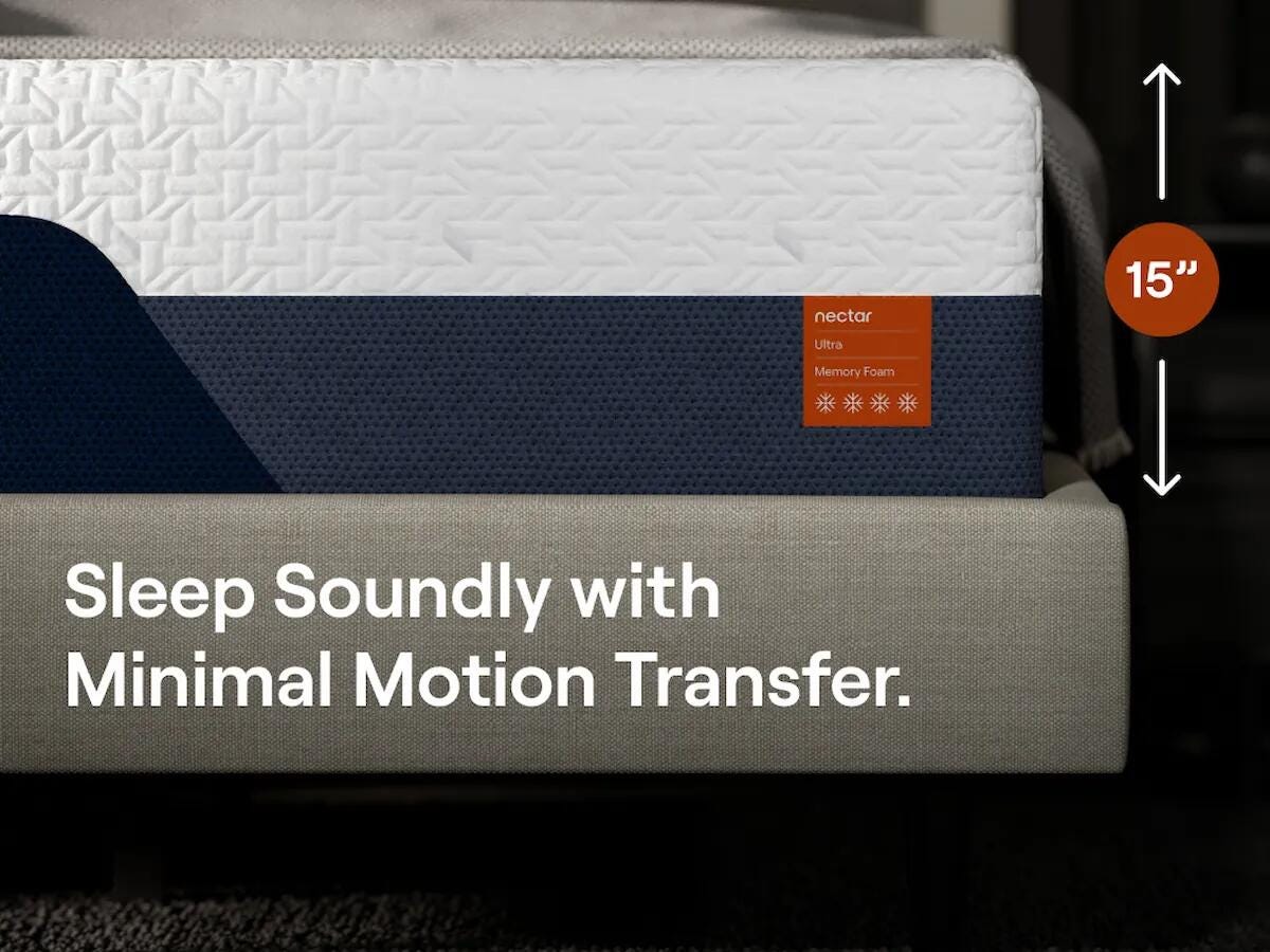 Nectar White Ultra Memory Foam White Full Mattress from Ashley Furniture - Luna Furniture