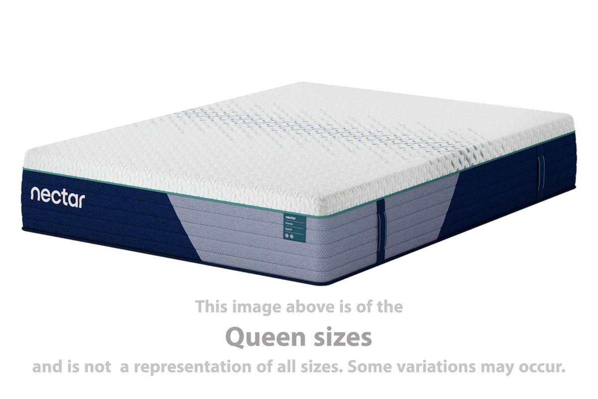 Nectar Hybrid Premier 5.1 White California King Mattress from Ashley - Luna Furniture