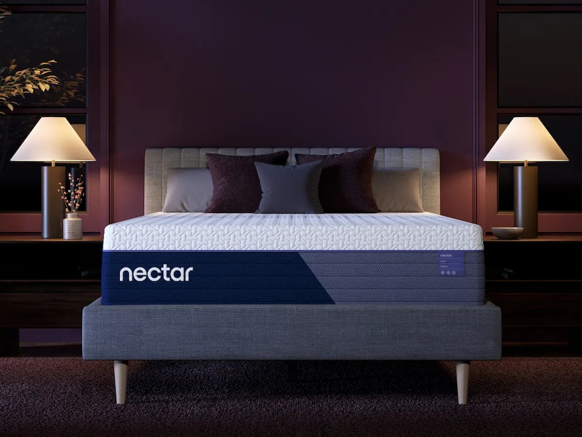 Nectar Luxe Hybrid White California King Mattress from Ashley - Luna Furniture