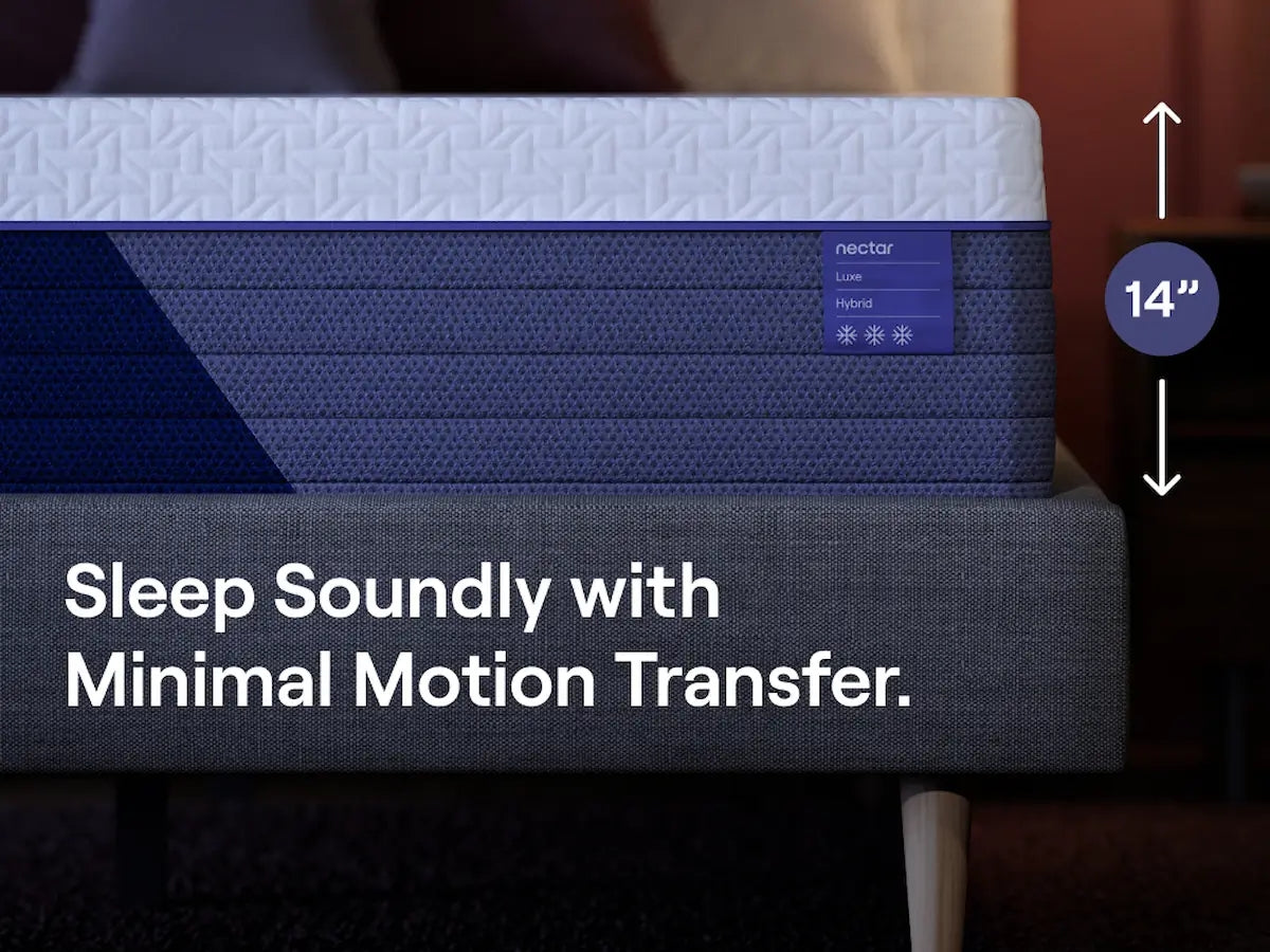 Nectar Luxe Hybrid White California King Mattress from Ashley - Luna Furniture