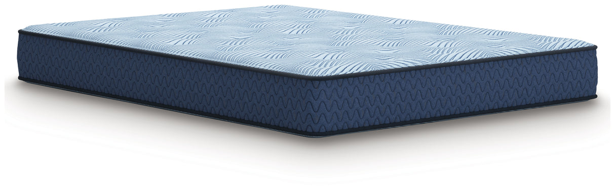 Dellyn 10 Hybrid Light Blue California King Mattress from Ashley Furniture - Luna Furniture