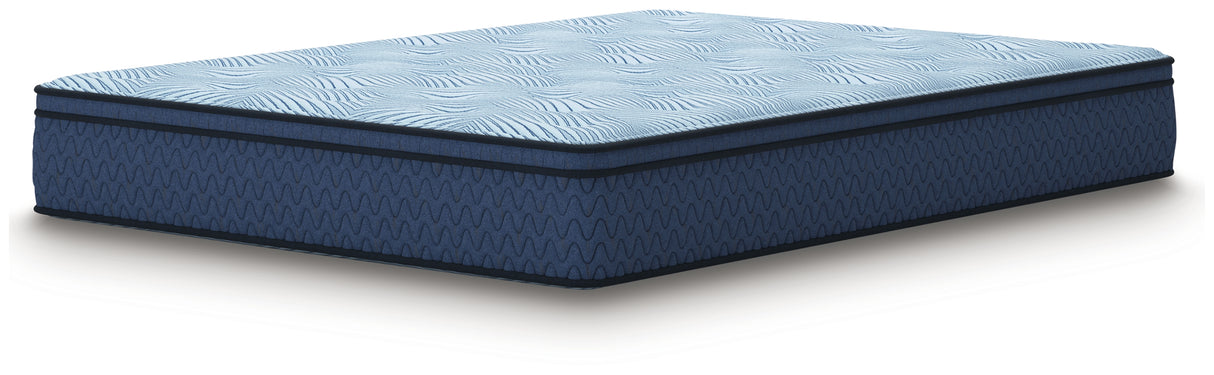 Dellyn 12 Hybrid Light Blue California King Mattress from Ashley - Luna Furniture