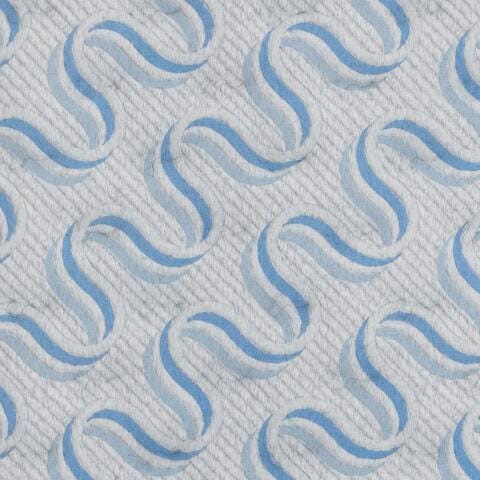Elite Springs Firm Gray/Blue Full Mattress from Ashley Furniture - Luna Furniture