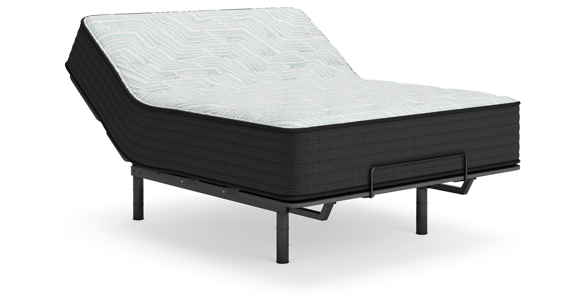 Palisades Firm Gray/Blue Twin Mattress from Ashley Furniture - Luna Furniture