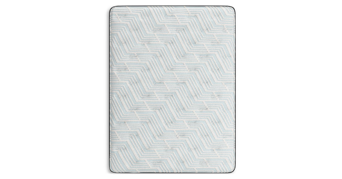 Palisades Firm Gray/Blue Twin Mattress from Ashley Furniture - Luna Furniture