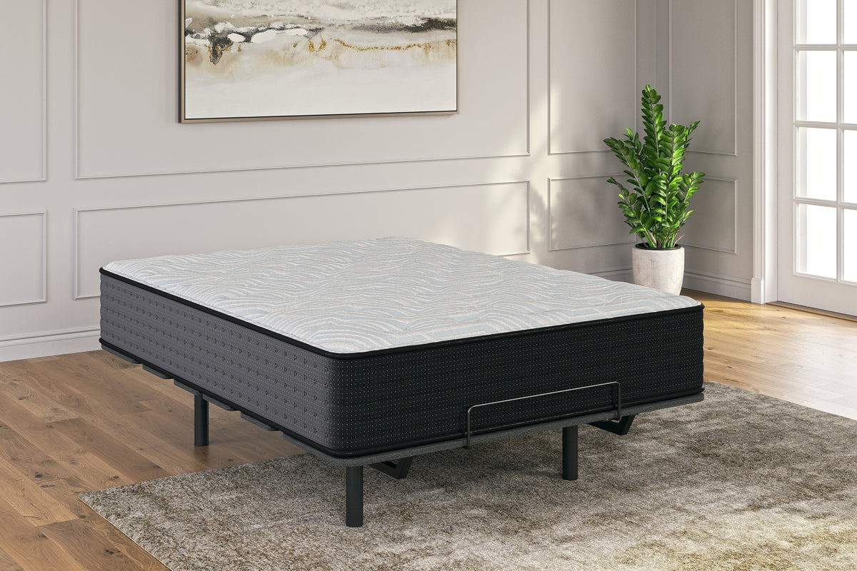 Palisades Firm Gray/Blue Twin Mattress from Ashley Furniture - Luna Furniture