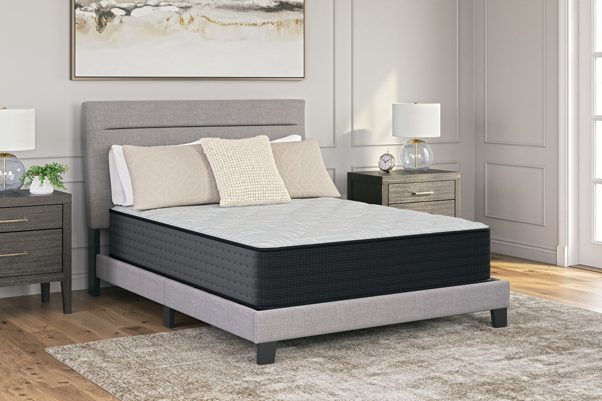 Palisades Firm Gray/Blue Twin Mattress from Ashley Furniture - Luna Furniture