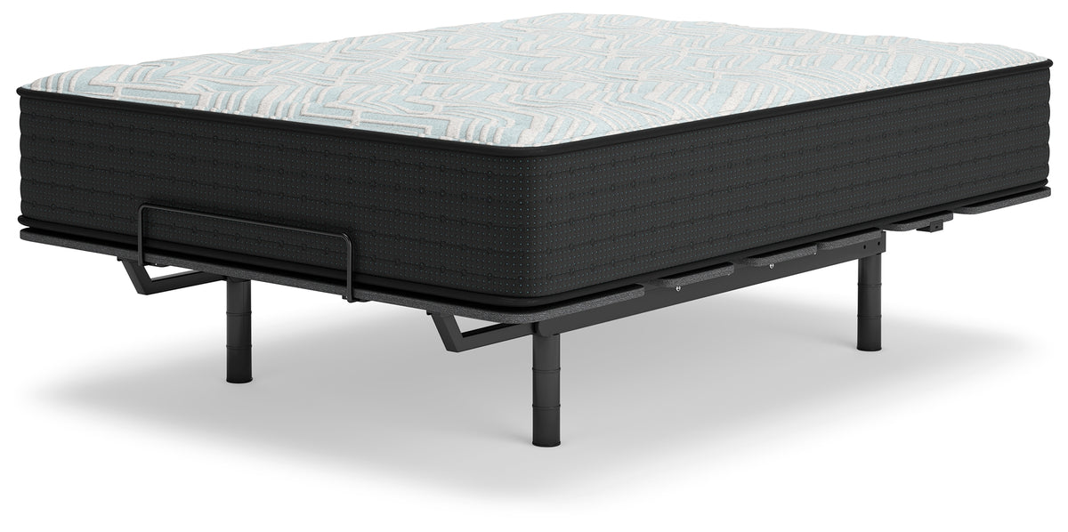 Palisades Plush Gray/Blue King Mattress from Ashley - Luna Furniture