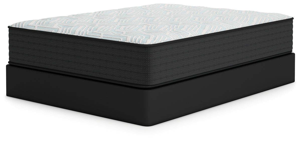 Palisades Plush Gray/Blue King Mattress from Ashley - Luna Furniture