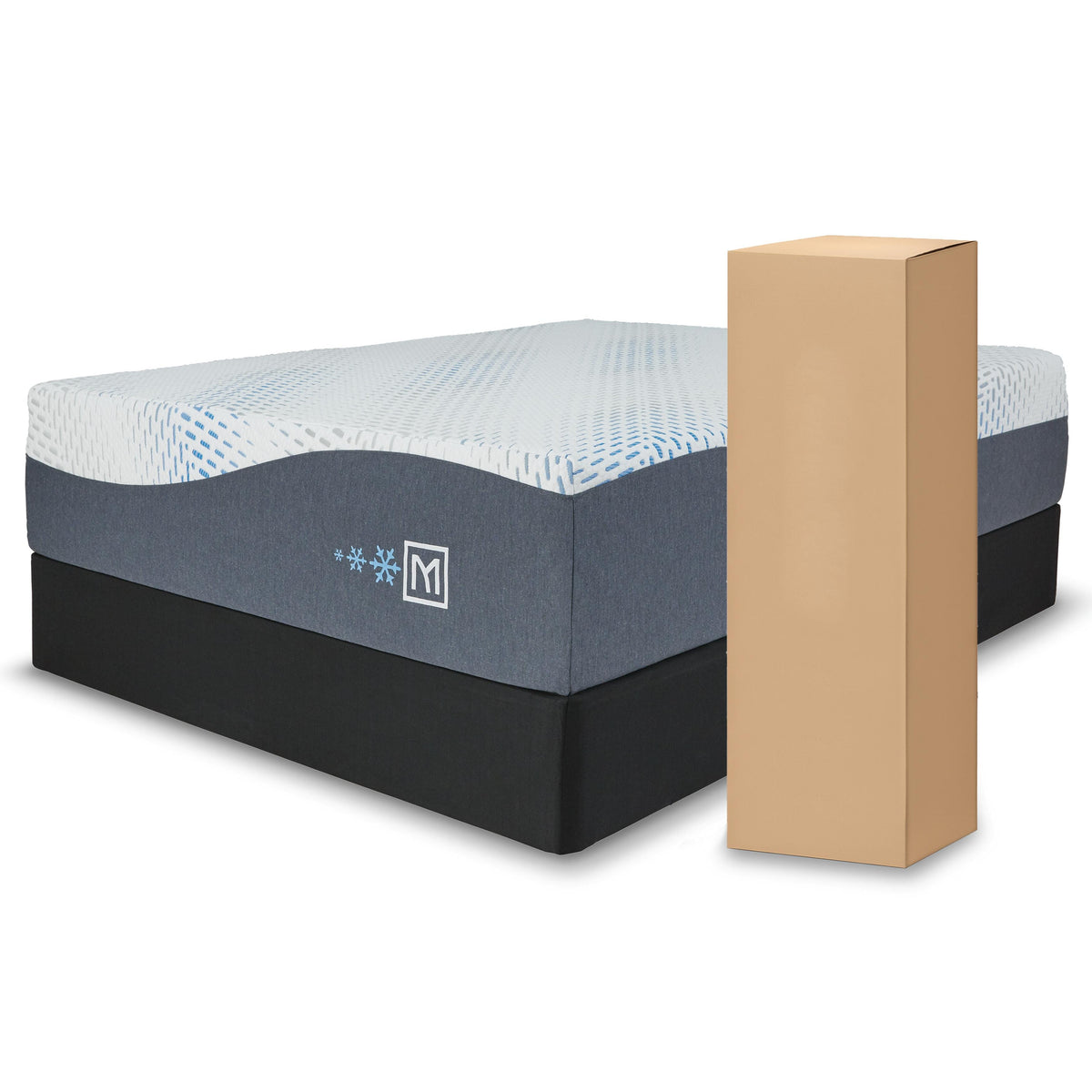 Millennium Luxury Gel Memory Foam White King Mattress from Ashley - Luna Furniture