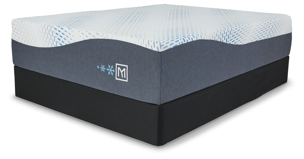 Millennium Cushion Firm Gel Memory Foam Hybrid White King Mattress from Ashley Furniture - Luna Furniture