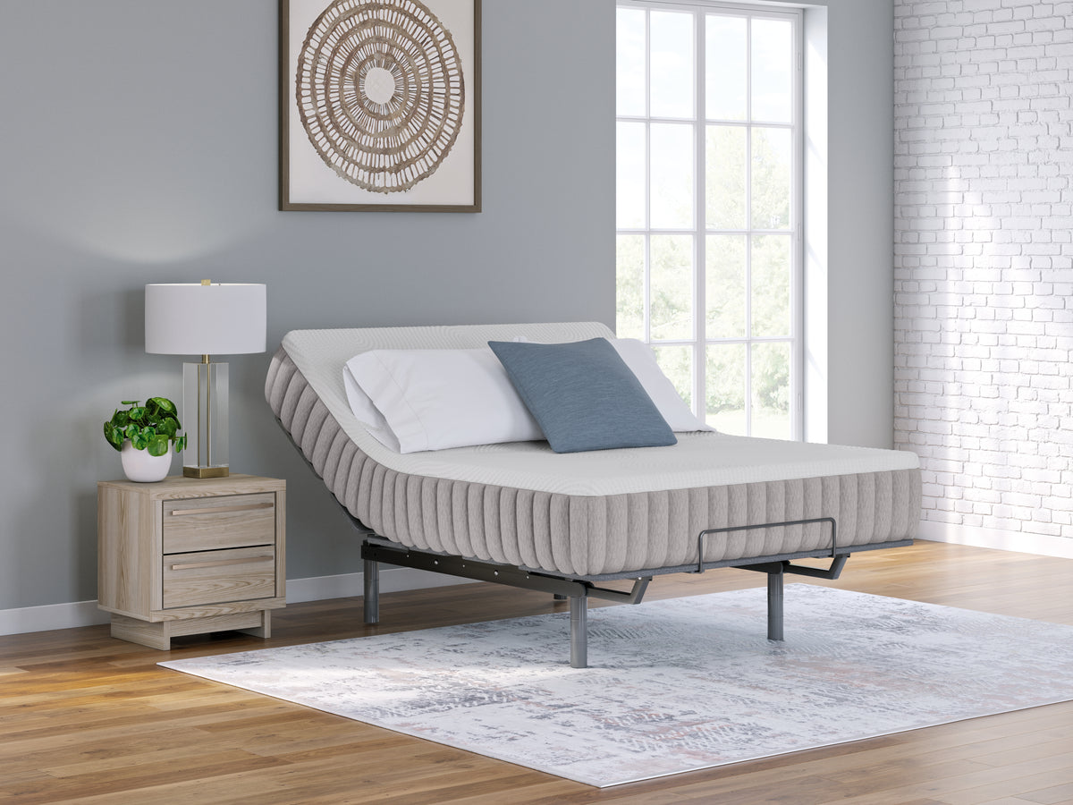 Terra Sleep Firm White Queen Mattress from Ashley Furniture - Luna Furniture