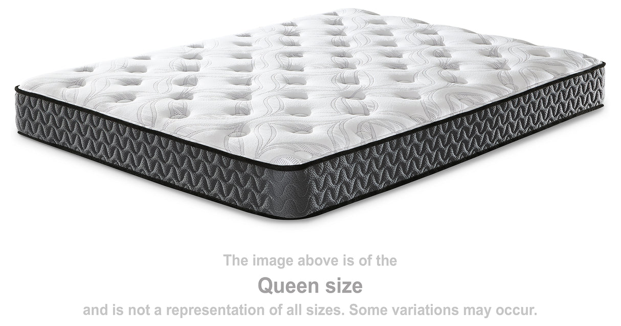 8 Inch Bonnell Hybrid White California King Mattress from Ashley Furniture - Luna Furniture