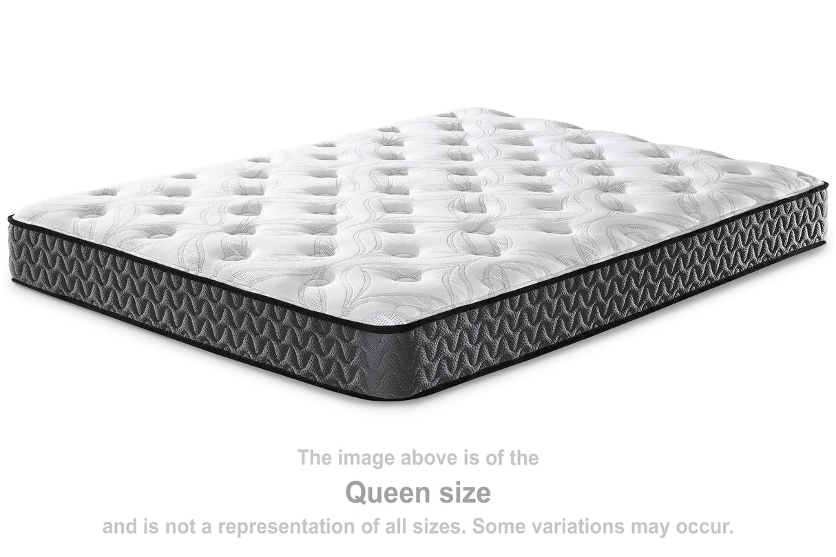 8 Inch Bonnell Hybrid White California King Mattress from Ashley Furniture - Luna Furniture