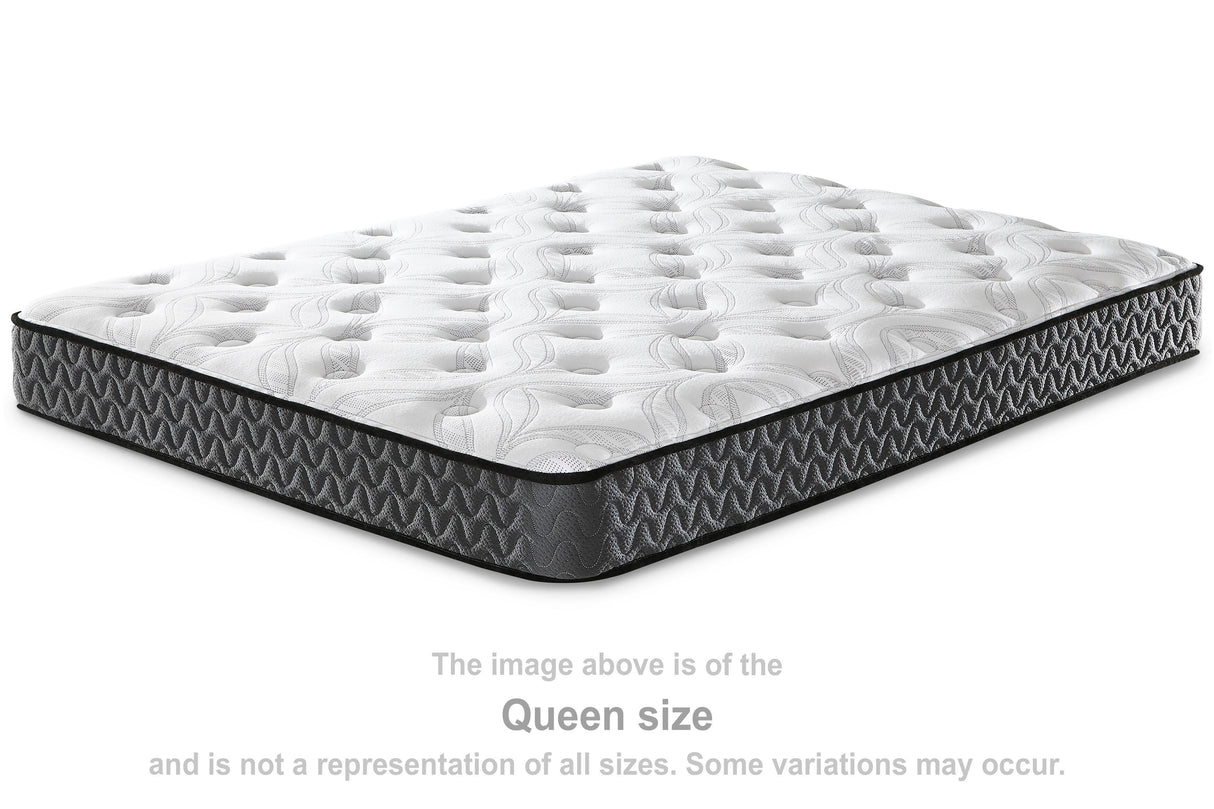 8 Inch Bonnell Hybrid White Queen Mattress from Ashley Furniture - Luna Furniture