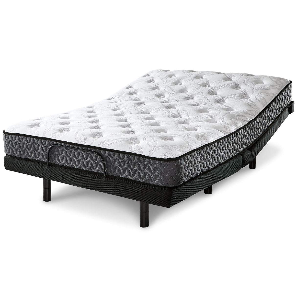 8 Inch Bonnell Hybrid White Queen Mattress from Ashley Furniture - Luna Furniture