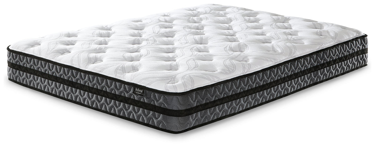 10 Inch Pocketed Hybrid White Queen Mattress from Ashley Furniture - Luna Furniture
