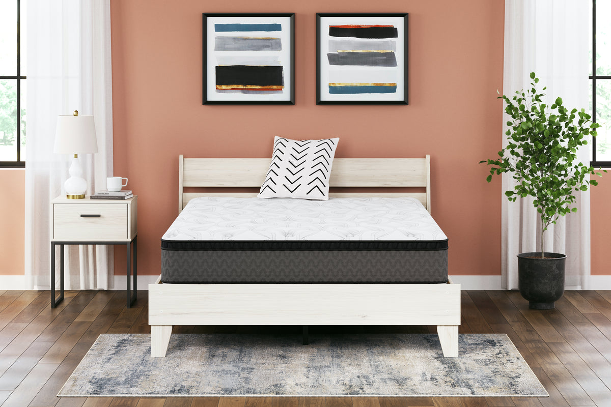 12 Inch Pocketed Hybrid White Full Mattress from Ashley Furniture - Luna Furniture