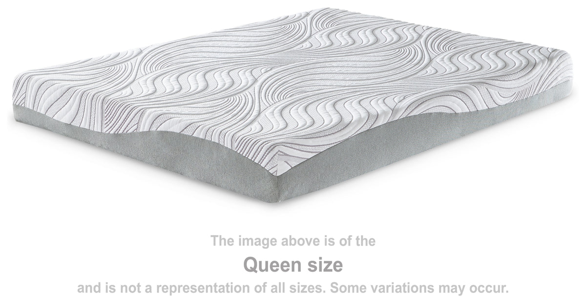 8 Inch Memory Foam White Full Mattress from Ashley Furniture - Luna Furniture