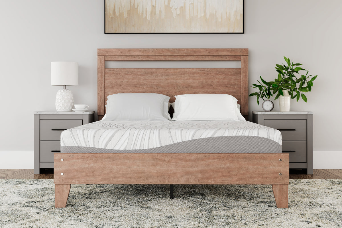 8 Inch Memory Foam White Twin Mattress from Ashley Furniture - Luna Furniture