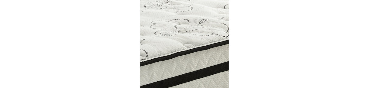 Chime 10 Inch Hybrid White California King Mattress in a Box from Ashley Furniture - Luna Furniture