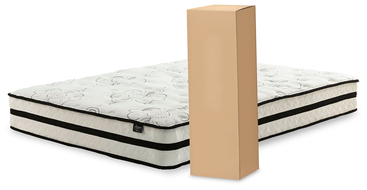 Piperton Full Platform Bed with Mattress in White from Ashley - Luna Furniture