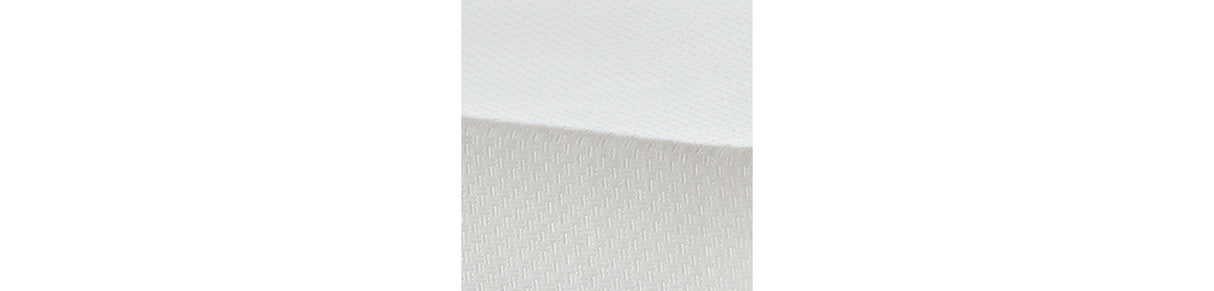 Neilsville Full Platform Bed with Mattress in Whitewash from Ashley - Luna Furniture