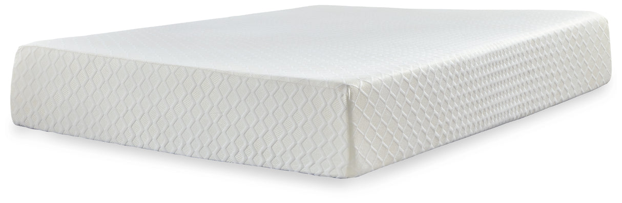 Chime 12 Inch Memory Foam White California King Mattress in a Box from Ashley - Luna Furniture
