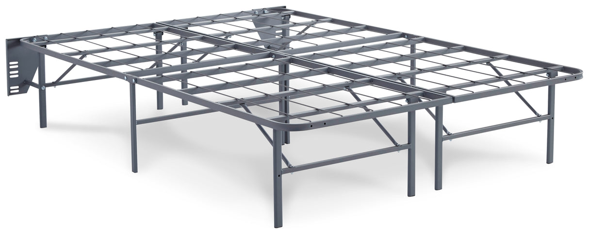8 Inch Chime Innerspring Mattress with Foundation in White from Ashley - Luna Furniture