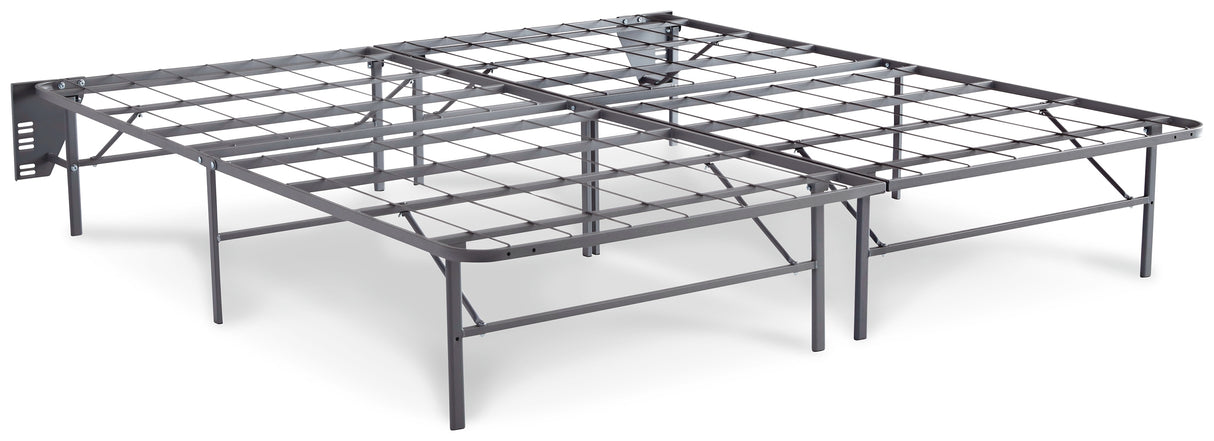 Better than a Boxspring Gray 2-Piece King Foundation from Ashley - Luna Furniture