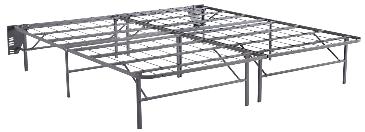Better than a Boxspring Gray 2-Piece King Foundation from Ashley - Luna Furniture