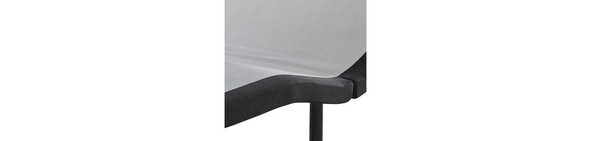 Chime 10 Inch Hybrid Mattress with Adjustable Base in White from Ashley Furniture - Luna Furniture