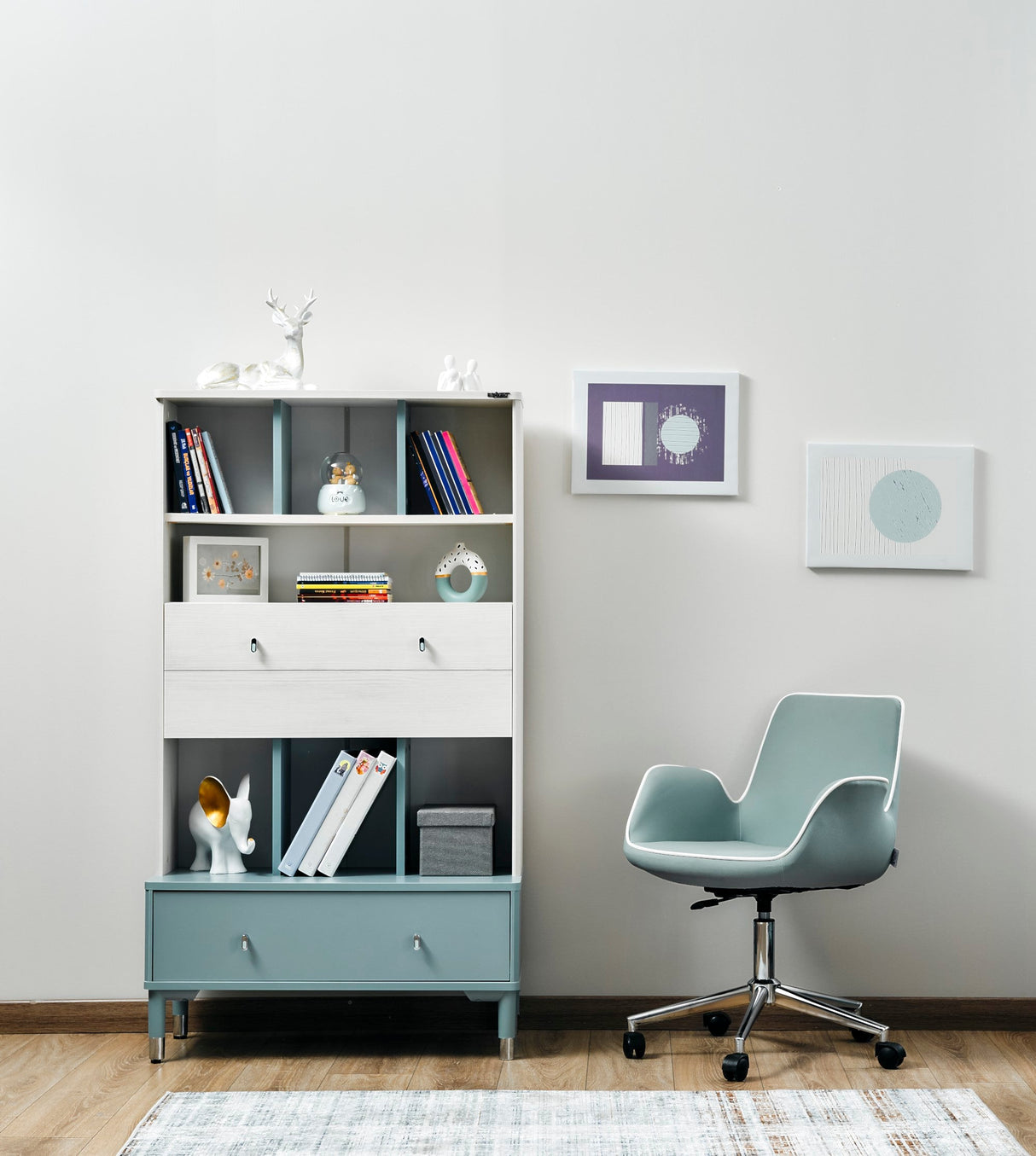 Marin Bookcase from Furnia - Luna Furniture