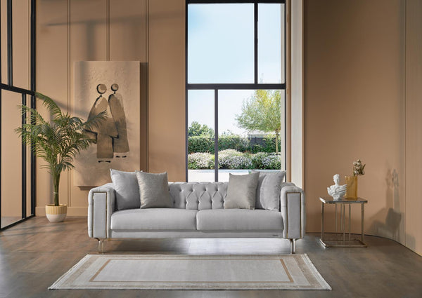 Montego Lara Beige Accent Chair