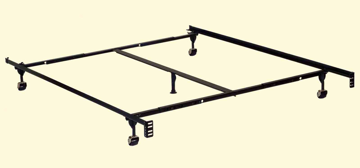 Framos Black Adjustable Bed Frame (F/Q) from Furniture of America - Luna Furniture