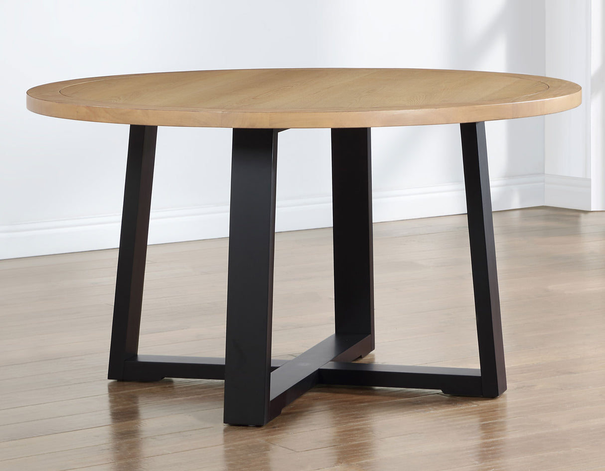 Magnolia 54-inch Round 5-Piece Dining Set from Steve Silver - Luna Furniture