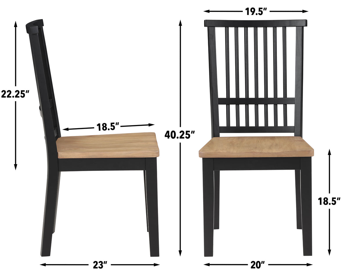 Magnolia 54-inch Round 5-Piece Dining Set from Steve Silver - Luna Furniture