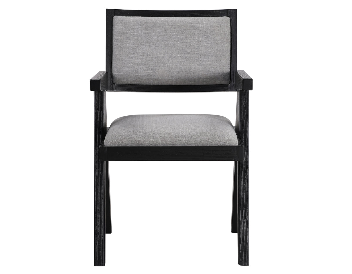 Magnolia 80-96″ Table 5-Piece Arm Chair Dining Set from Steve Silver - Luna Furniture