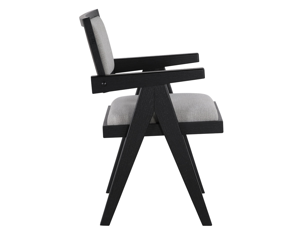 Magnolia 80-96″ Table 5-Piece Arm Chair Dining Set from Steve Silver - Luna Furniture