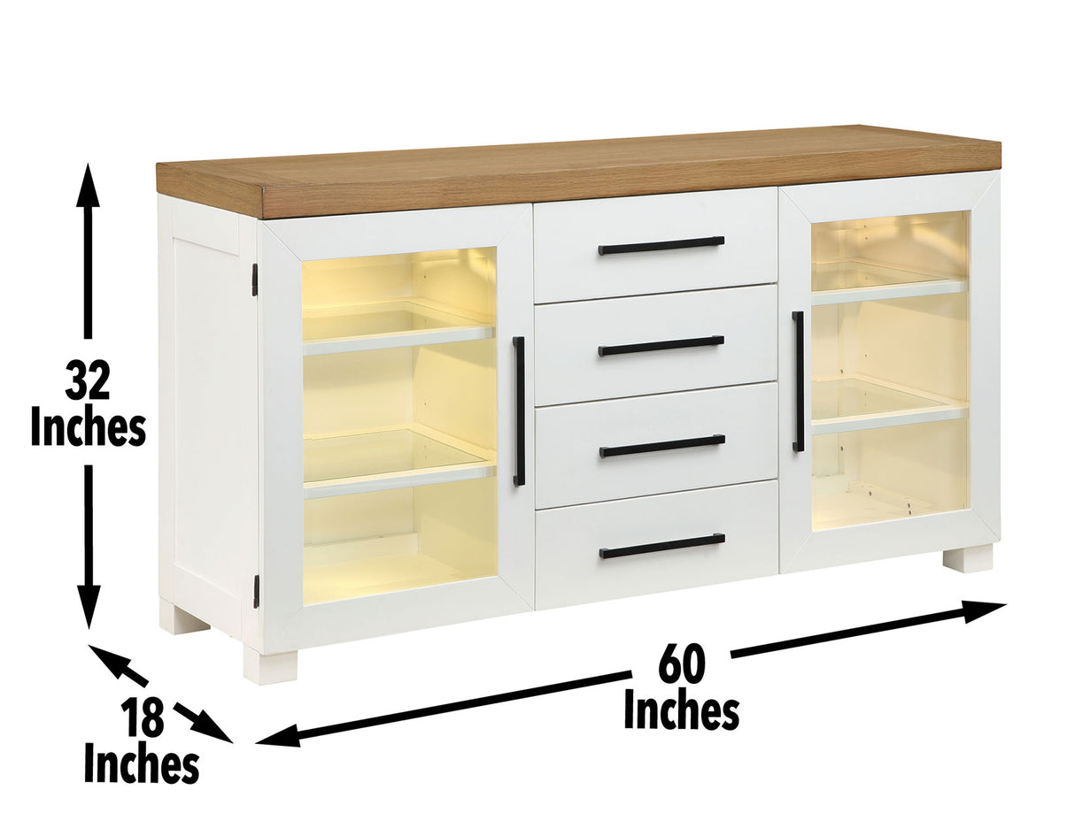 Magnolia Server from Steve Silver - Luna Furniture