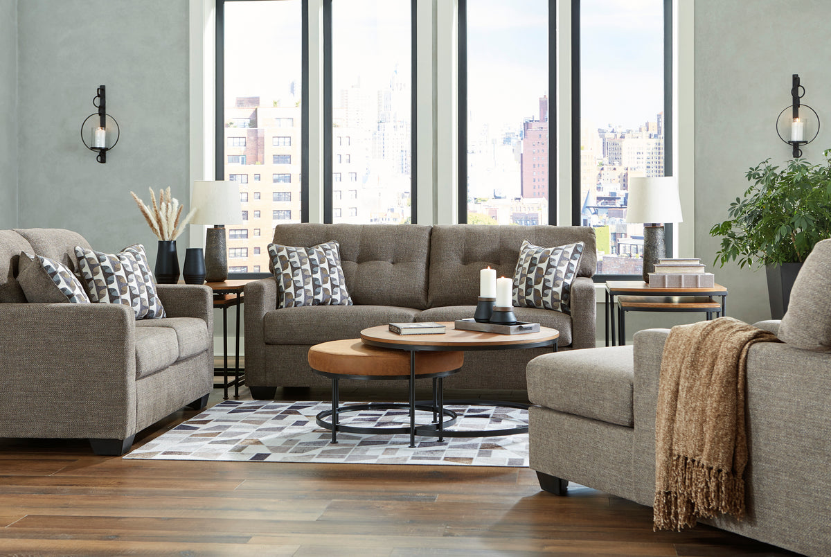 Mahoney Chocolate Living Room Set from Ashley Furniture - Luna Furniture
