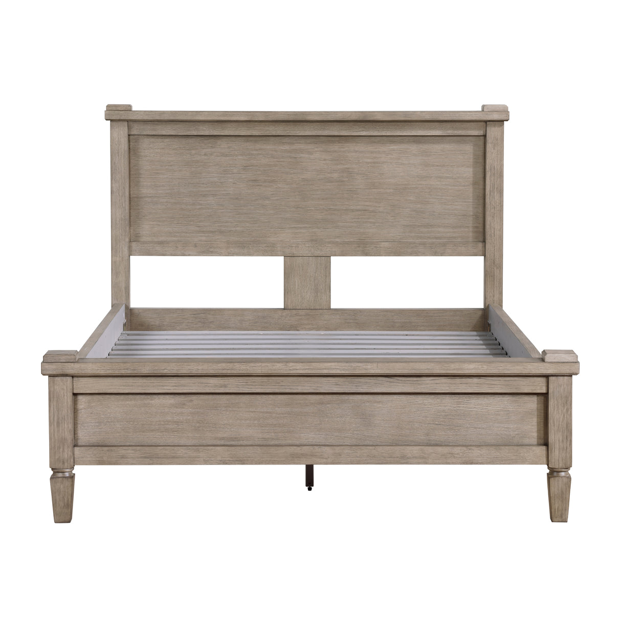 Marceline Gray Oak Queen Canopy Platform Bed from Homelegance - Luna Furniture